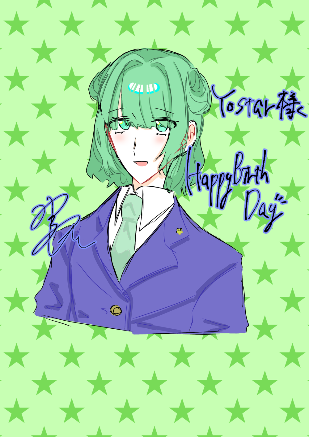 Yostar様birthday