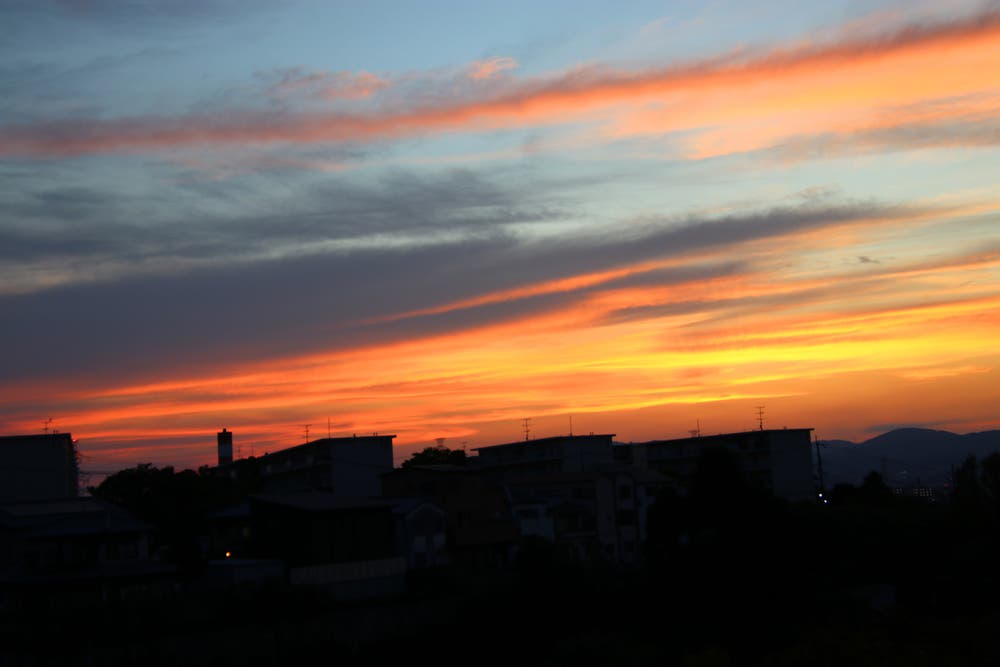 久しぶりの夕景