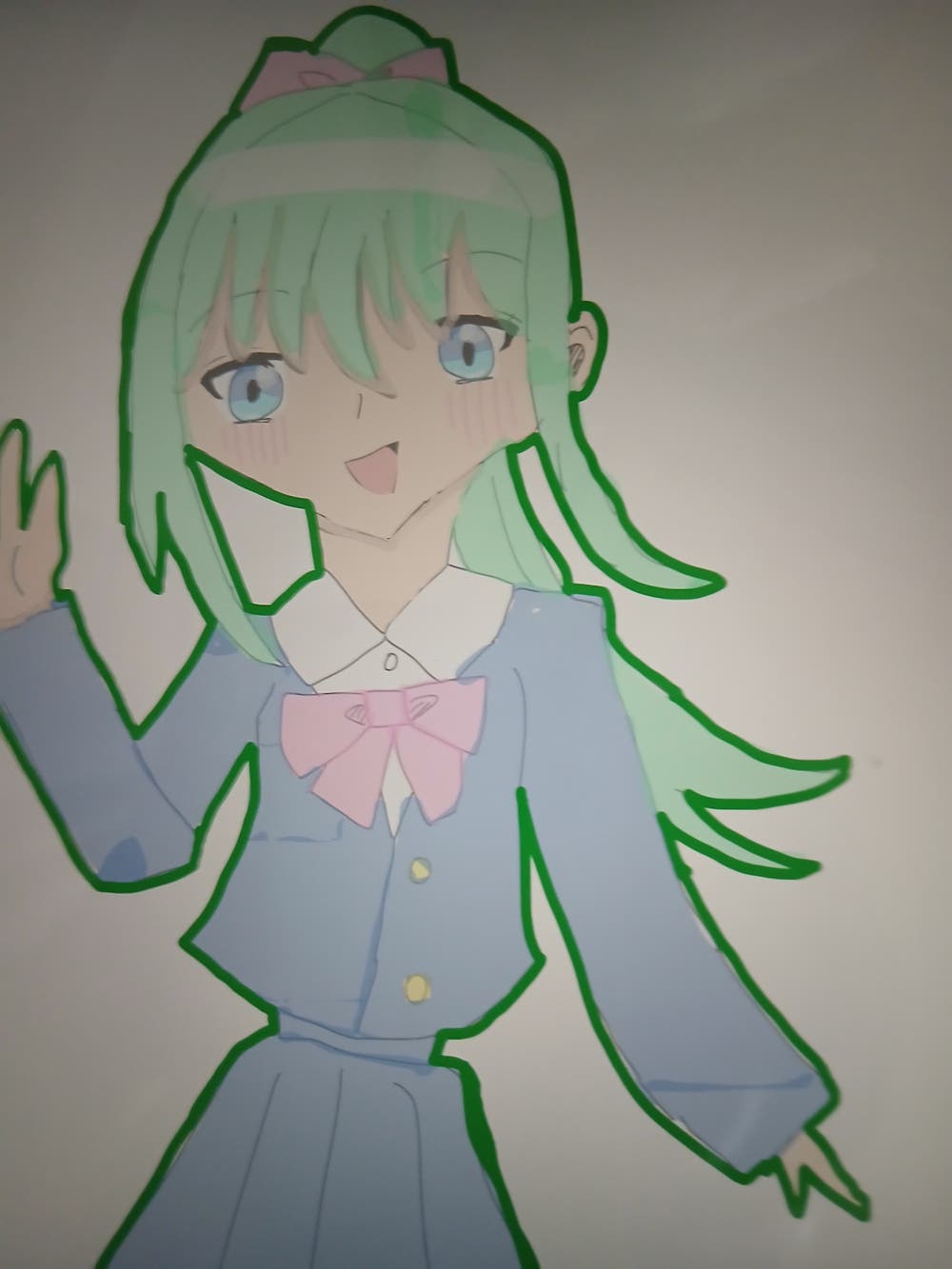 制服少女！