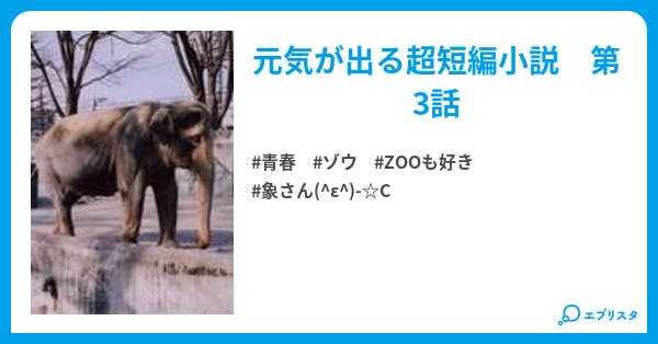 ゾウ 青春小説 鎌倉ペンギン 小説投稿エブリスタ