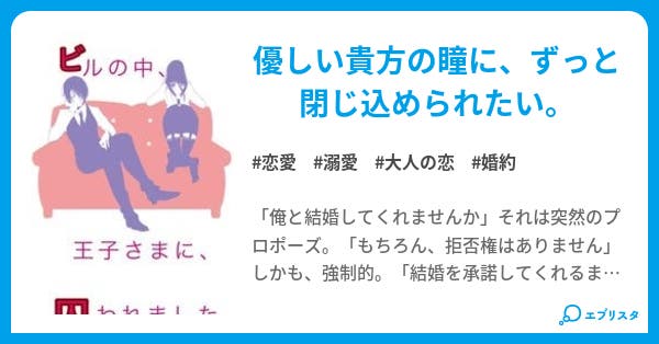ある日、ビルの中、王子さまに囚われました。