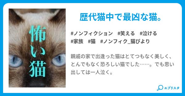 怖い猫 ノンフィクション小説 椎羅いを 小説投稿エブリスタ 怖い猫 ノンフィクション小説 椎羅いを 小説投稿エブリスタ