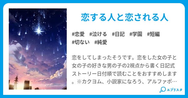 濃い恋がしたい 恋愛小説 とさか 小説投稿エブリスタ 濃い恋がしたい 恋愛小説 とさか 小説投稿エブリスタ
