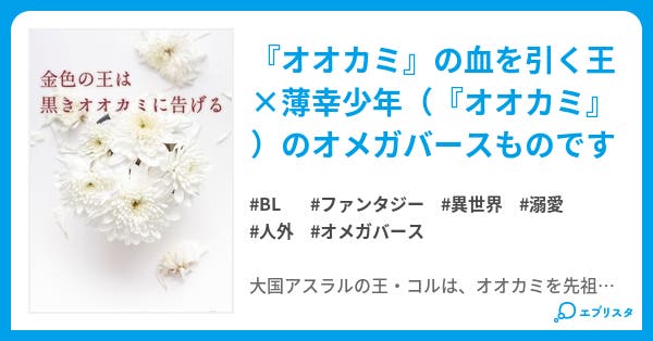 本文 金色の王は黒きオオカミに告げる 20ページ 小説投稿エブリスタ