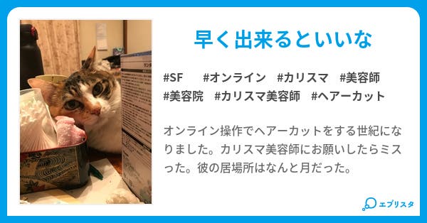 オンラインヘアーサロン Sf小説 夏来玲志 小説投稿エブリスタ オンラインヘアーサロン Sf小説 夏来玲志 小説投稿エブリスタ